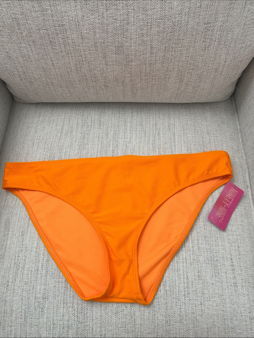 Women’s Orange Bikini Bottom - Classic Fit